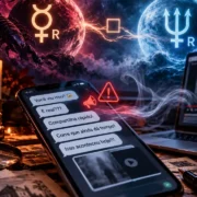 Mercúrio retrógrado e Netuno em tensão no Halloween simbolizam boatos, mensagens ambíguas, ilusões e necessidade de checar informações