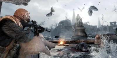 Artyom explora Moscou pós-apocalíptica em Metro Redux