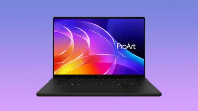 Notebook Asus ProArt P16 equipado com processador Nvidia RTX Spark N1X.