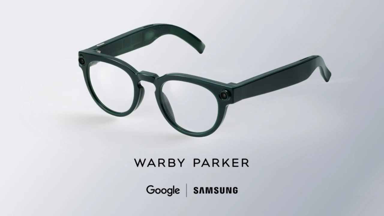 Óculos inteligentes Warby Parker com Google e Samsung Óculos inteligentes Warby Parker com Google e Samsung