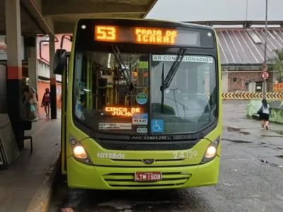 Ônibus municipal de Niterói que terá gratuidade nas Eleições 2026