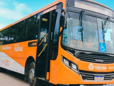 Ônibus Tarifa Zero de Itaboraí que terá operação reforçada nas Eleições 2026
