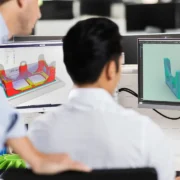 Duas peças impressas em 3D mostram diferença de resistência conforme orientação das camadas