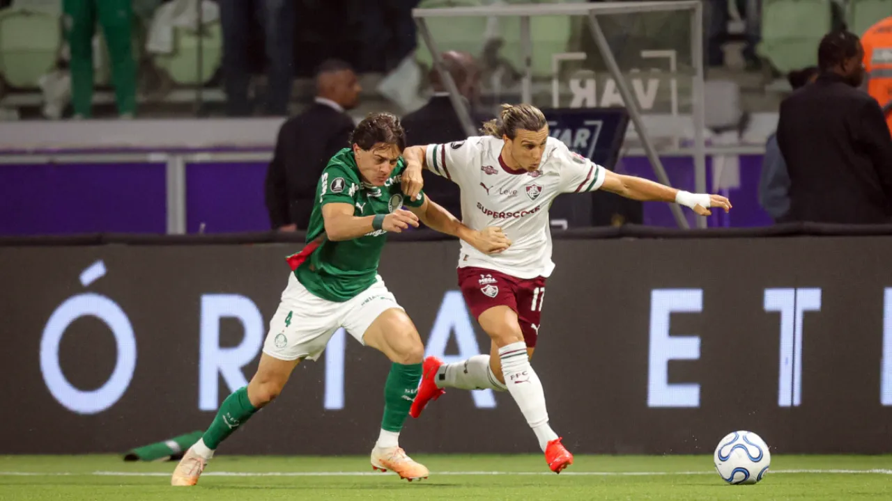 Hércules, do Fluminense, durante semifinal contra Palmeiras na Libertadores 2026Título da imagem: Palmeiras x Fluminense — decisão nos pênaltis Hércules, do Fluminense, durante semifinal contra Palmeiras na Libertadores 2026Título da imagem: Palmeiras x Fluminense — decisão nos pênaltis