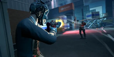 Assalto cooperativo em realidade virtual em PAYDAY Aces High