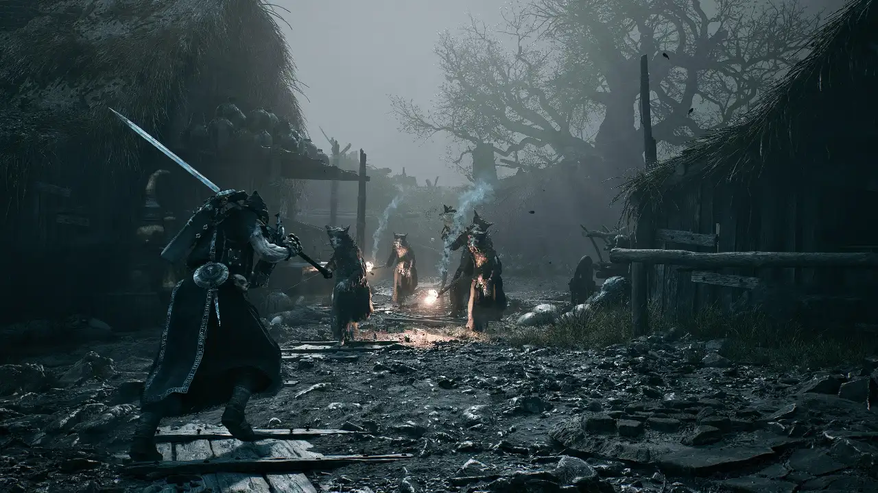 Cena de Mortal Shell II, jogo anunciado entre as avaliações do PlayStation Plus de outubro de 2026.