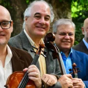 Quarteto Atlas durante apresentação de música de câmara
