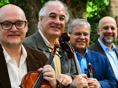 Quarteto Atlas durante apresentação de música de câmara