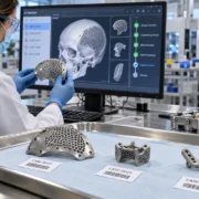 Implantes médicos impressos em 3D identificados por caso em laboratório hospitalar