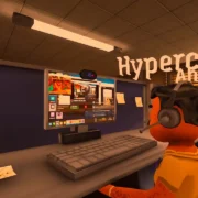 Central de atendimento fictícia de Scam With Your Friends, jogo cooperativo com personagens controlados por inteligência artificial.