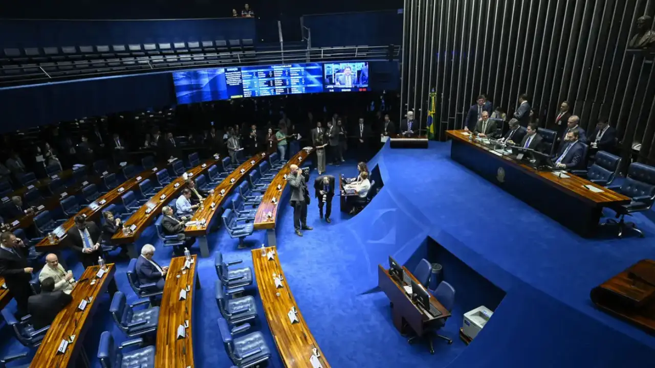 Plenário do Senado Federal durante sessão de votação Plenário do Senado Federal durante sessão de votação