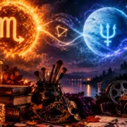Sol em Escorpião e Netuno em Áries no Halloween simbolizam imaginação, criatividade, fantasia, cinema e inspiração artística