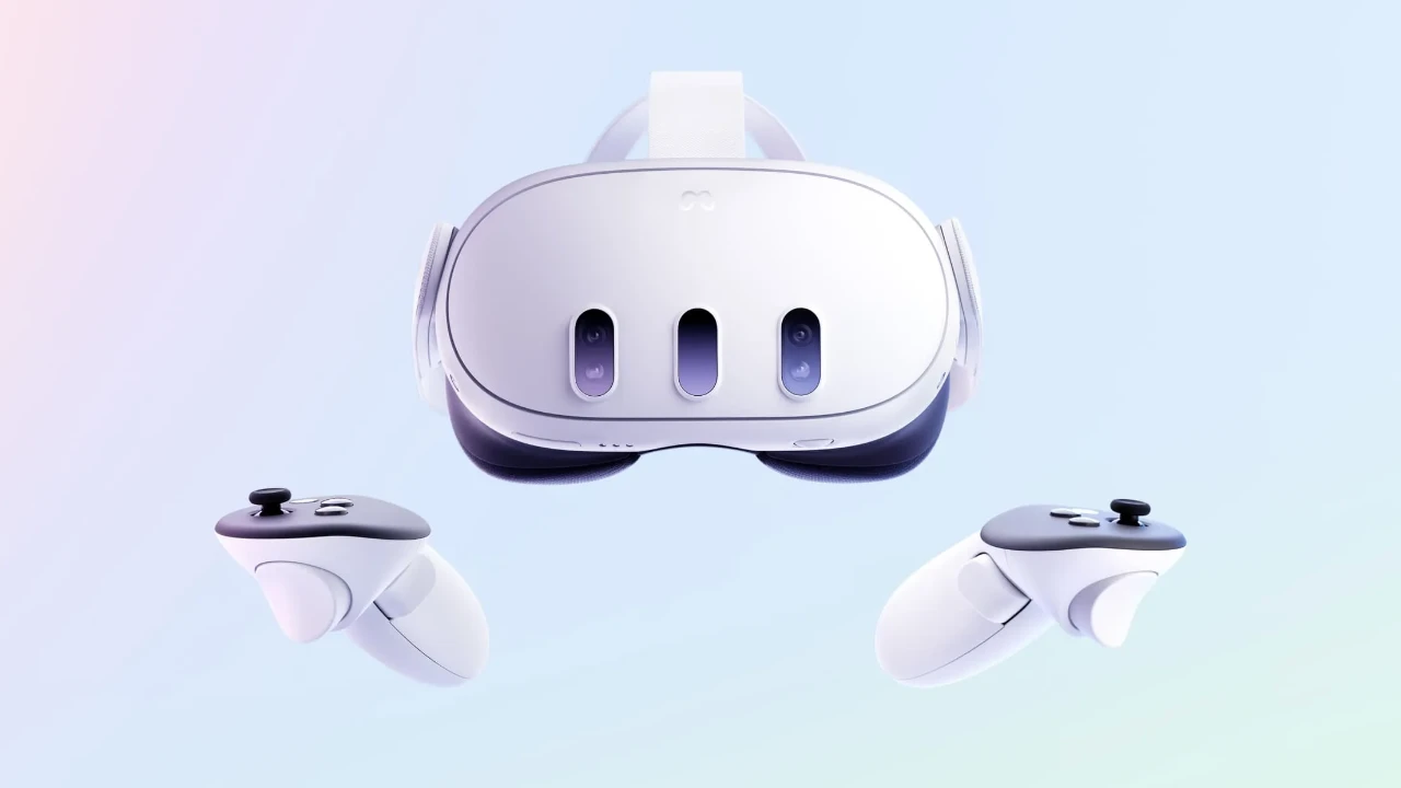 Steam Frame, Meta Quest 3 e Meta VR Glasses lado a lado