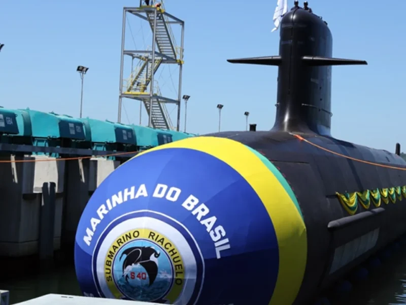 Submarino Riachuelo S-40 da Marinha do Brasil, desenvolvido no âmbito do PROSUB