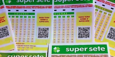 Concurso 907 da Super Sete, com resultado dos números sorteados nesta segunda-feira, 05/10, bem como prêmios de todas as faixas de acerto, detalhes e análises financeiras especiais | Enzo Carvalho/Folha do Leste