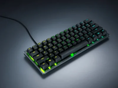 Teclado gamer Razer Huntsman V3 Pro Mini 8KHz em formato 60%