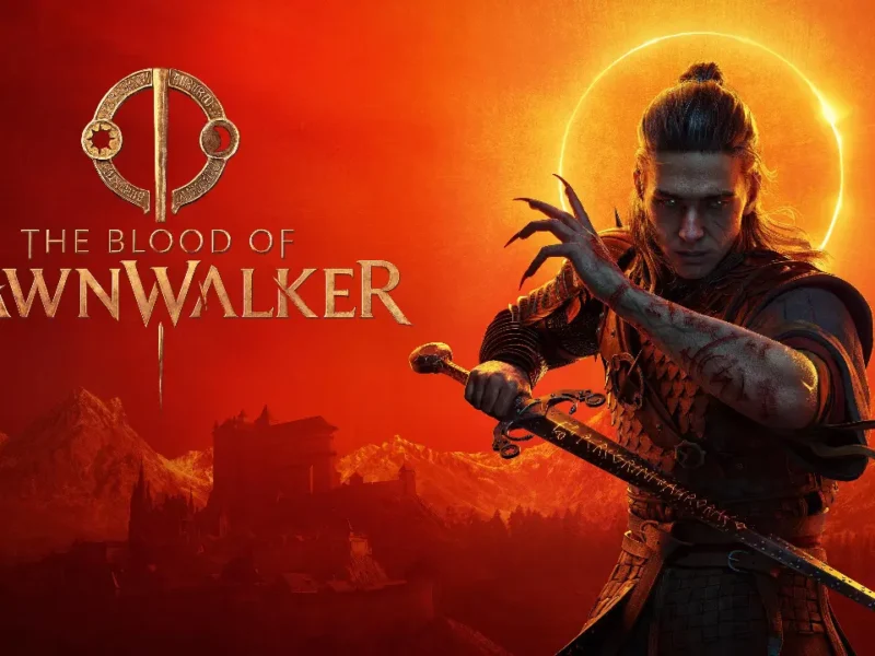 Coen, protagonista de The Blood of Dawnwalker, em cenário de fantasia sombria do RPG da Rebel Wolves.