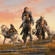 Arte promocional de The Elder Scrolls Online: Echoes of Skyrim, segunda temporada do RPG online da Bethesda.