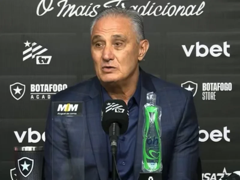 Tite analisa derrota do Botafogo para o Vasco no Campeonato Brasileiro