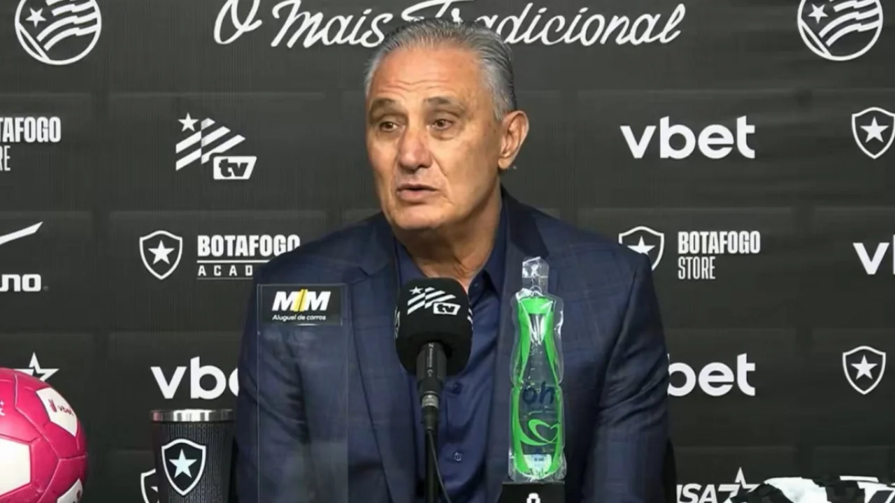 Tite analisa derrota do Botafogo para o Vasco no Campeonato Brasileiro