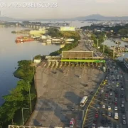 Trânsito na Ponte Rio-Niterói na manhã de 1º de outubro de 2026