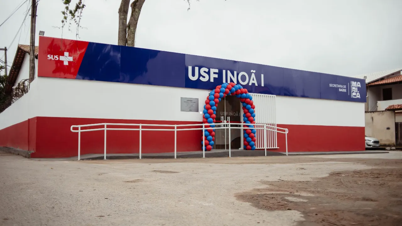 Unidade de Saúde da Família Inoã 1 após reforma em Maricá Unidade de Saúde da Família Inoã 1 após reforma em Maricá