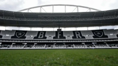 Estádio Nilton Santos, no Rio de Janeiro, avaliado como possível sede de Vasco x Flamengo pelo Brasileirão 2026
