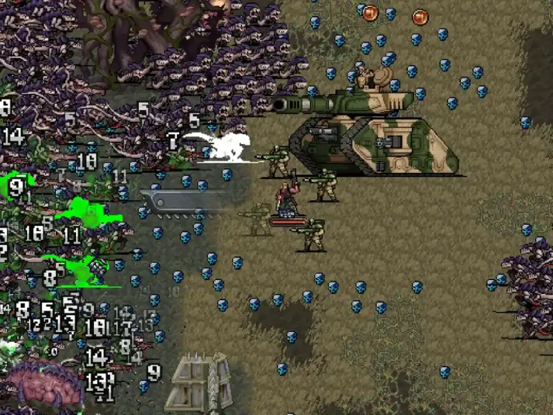 Morvenn Vahl e Lyssa Revenya enfrentam hordas de inimigos em Warhammer Survivors