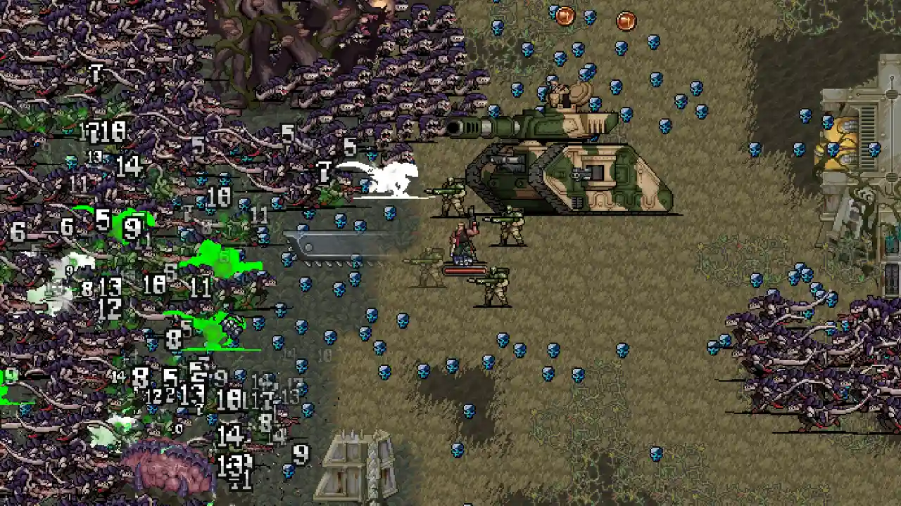 Morvenn Vahl e Lyssa Revenya enfrentam hordas de inimigos em Warhammer Survivors